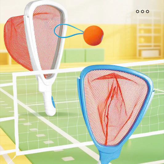 🏃 Gyerek labdajáték szett🎾 Biztonságos ütő-labda készlet – Kézügyesség fejlesztő játék!