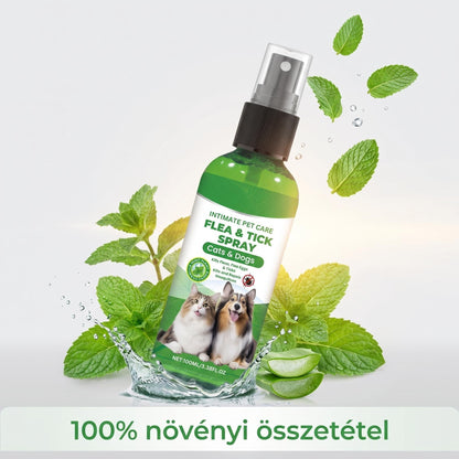 🔥1+1 ingyenes🌿Természetes bolha- és kullancsirtó spray🐾Borsmenta és teafaolajos kártevőriasztó spray – Nyugtatja az irritált bőrt, széles spektrumú védelem!