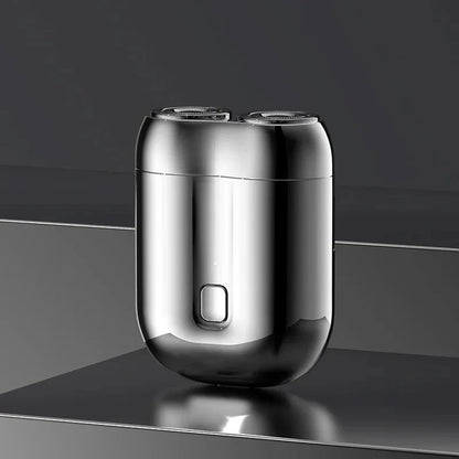 😛40%-kal csökkent⚡Férfi Elektromos Borotva – Kettős Gyűrűs Pengék + IPX7 Vízálló!