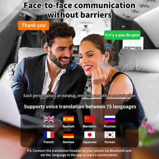 🌍 75 nyelvre fordítva VALÓS IDEJBEN — Ezek a fülhallgatók minden nyelvi akadályt leküzdenek!