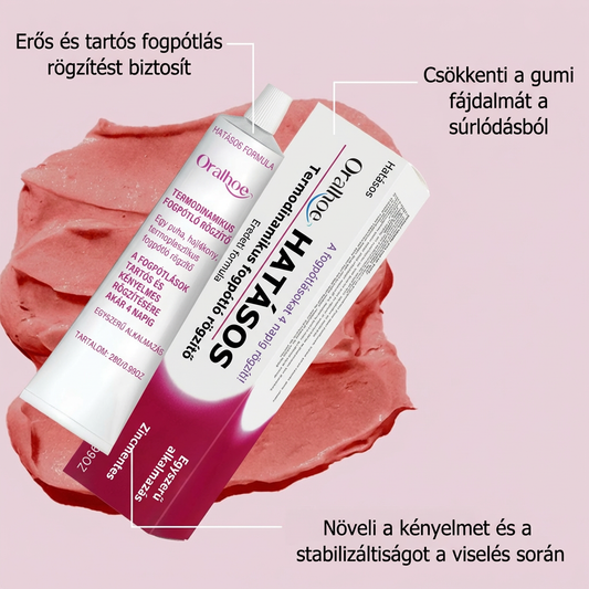 🔥🔥1+1 ingyen🎉50% árcsökkentés😬 Fogsor Csúszik? Ez a Ragasztó Tart 7 NAPIG – Biztonságos Mosolyt Ad!