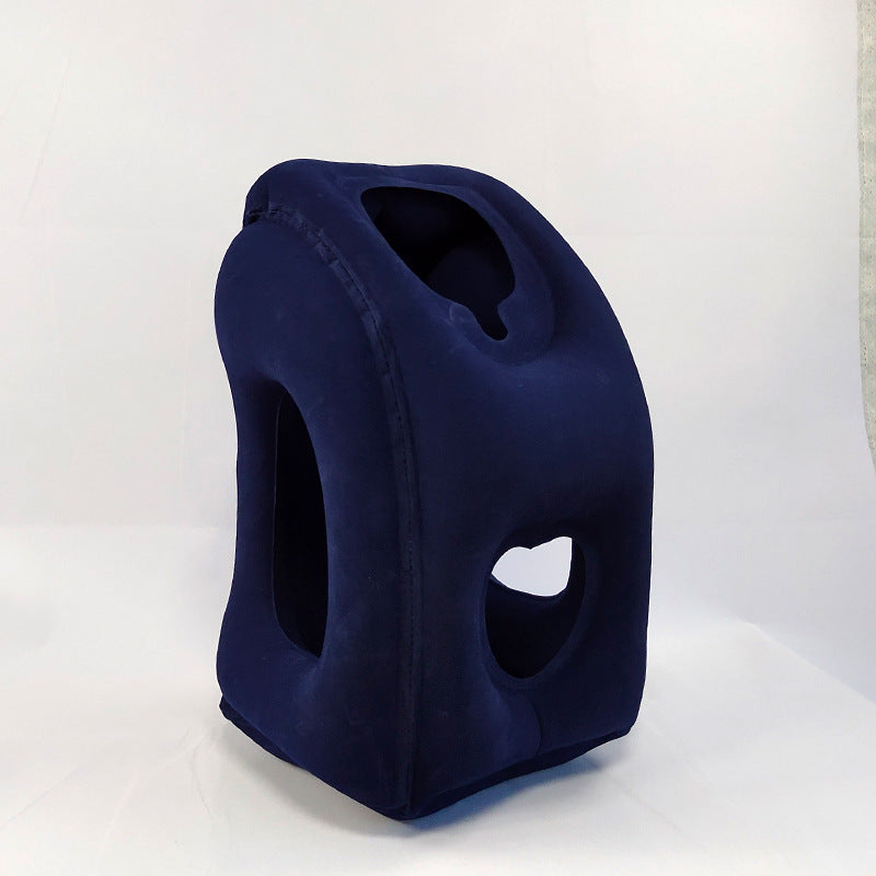 ✈️Felfújható utazási párna – 360°-os támasztás + Gyors felfújás/leeresztés!