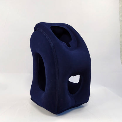 ✈️Felfújható utazási párna – 360°-os támasztás + Gyors felfújás/leeresztés!