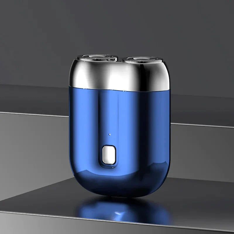 😛40%-kal csökkent⚡Férfi Elektromos Borotva – Kettős Gyűrűs Pengék + IPX7 Vízálló!