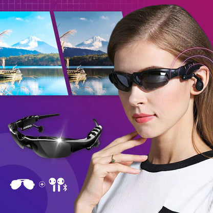 🕶️ Sportszemüveg + Bluetooth: Egyetlen termék mindenhez – Vezeték nélküli zene + Szemvédelem!