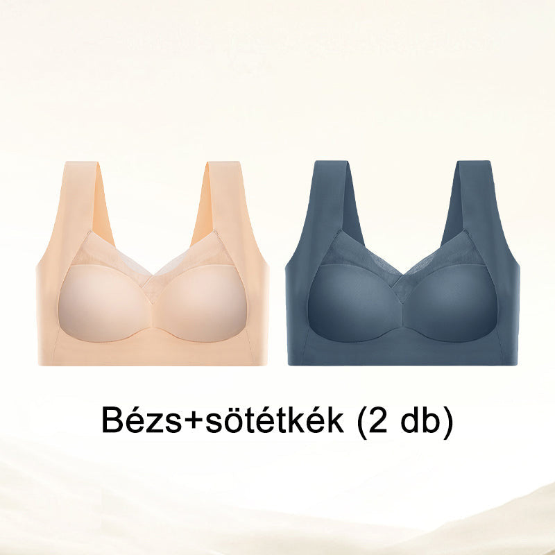 🎁🔥1+1 ingyenes👙✨ Emelő és formáló melltartó – kényelem és tartás egész napra!🧘‍♀️💐 Varrat nélküli komfort melltartó – aludj és élj kényelmesen!