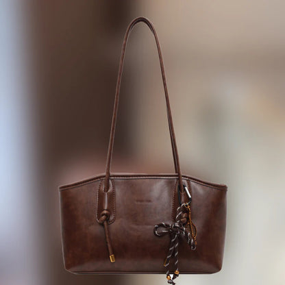 👍2026 Új modell😜30% árcsökkentés👜 Vintage stílusú PU bőr válltáska – Prémium minőség, praktikus és nőies mindennapi kiegészítő!