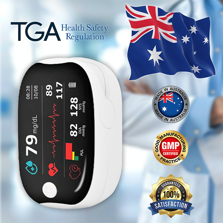 🔥1 vásárol 1 ingyen kap 😍Forró termékek akcióban😀Clinclii™ GlucoSense lézeres vércukorszintmérő a vércukorszint mérésére