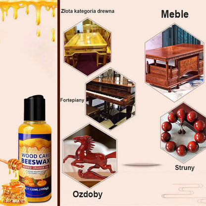 🔥1 vásárol 1 ingyen kap🌳Természetes Méhviaszos Faápoló – Bútorok Újraélesztése + Fényesítés!
