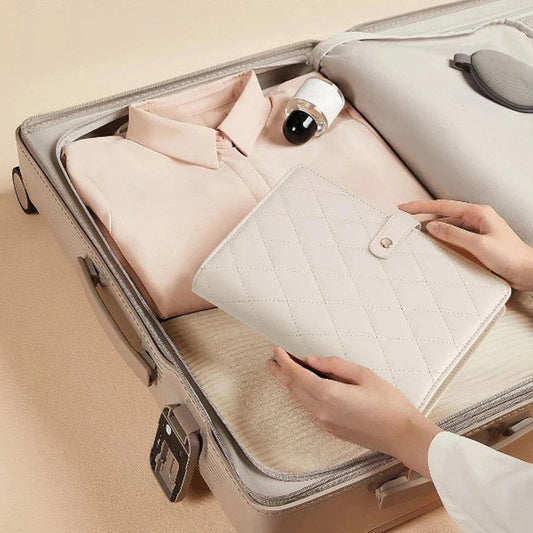 💎Elegáns Ékszer Tárolótáska – PU Bőr + Több Rékeszes!