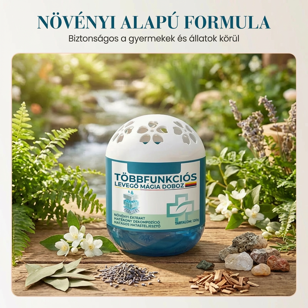 🔥1+1 ingyenes [2 tétel]⏰Időkorlátozott ajánlat🍃Automatikus Porgyűjtő Doboz – Növényi Alapú + Tisztább Levegő!