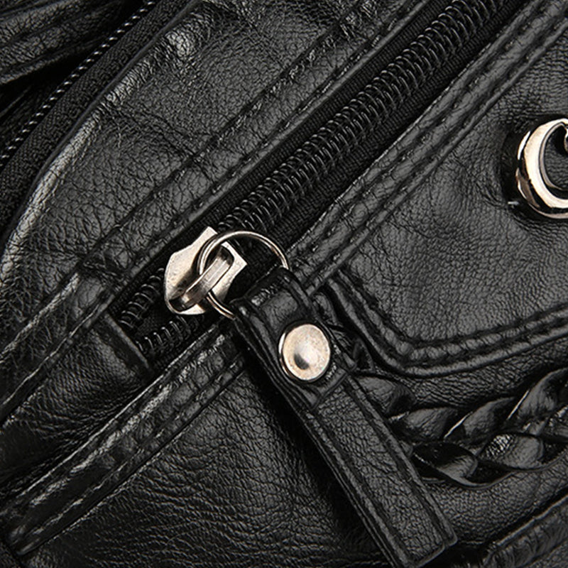 😍2026 tavaszi újdonságok👜 Többzsebű PU bőr válltáska – Praktikus rendszerezés és elegancia！