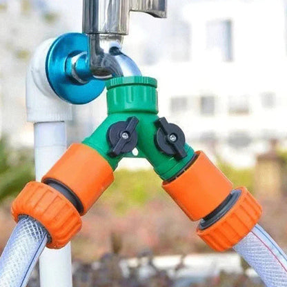 💰Többet vásárol, többet spórol!💧🚰Kétfejes vízcsap elosztó – Egy csapból két vízkimenet！