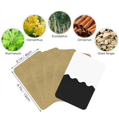 【🔥5+5 ingyen (10 tétel)🔥】🌿Gyömbér Fájdalomcsillapító Tapasz – Természetes + Hosszú Tartó Hő!