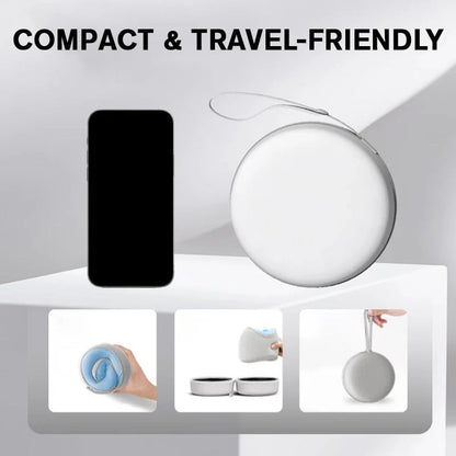 🔝69% kedvezmény✈️ Utazási Nyakpárna – NASA Hab! 360° Beállítható & Összecsukható!