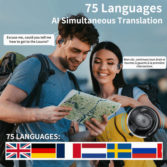 🌍 75 nyelvre fordítva VALÓS IDEJBEN — Ezek a fülhallgatók minden nyelvi akadályt leküzdenek!