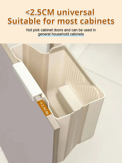 👍Két 2 egy áráért🧺Fali rögzíthető összecsukható szemetes – Nem kell lehajolni + 10 literes nagy űrtartalom!