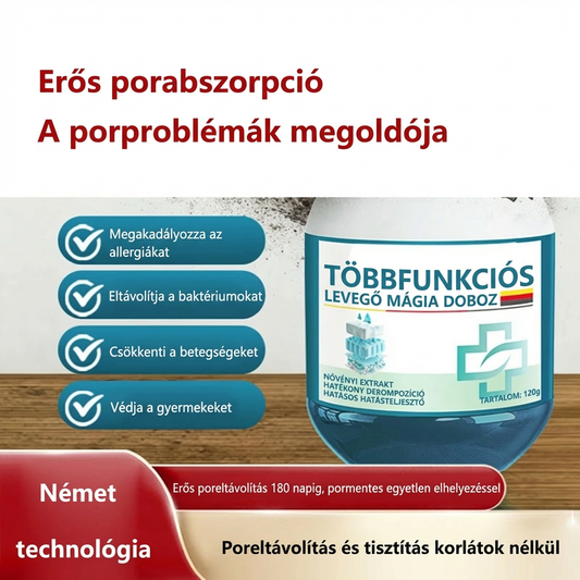 🔥1+1 ingyenes [2 tétel]⏰Időkorlátozott ajánlat🍃Automatikus Porgyűjtő Doboz – Növényi Alapú + Tisztább Levegő!