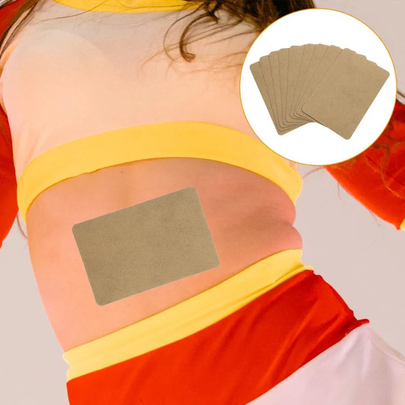 【🔥5+5 ingyen (10 tétel)🔥】🌿Gyömbér Fájdalomcsillapító Tapasz – Természetes + Hosszú Tartó Hő!