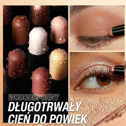🔥1 vásárol 1 ingyen kap👀2 az 1-ben vízálló szemhéjfesték – smink 5 másodperc alatt! 8 árnyalat + highlighter!