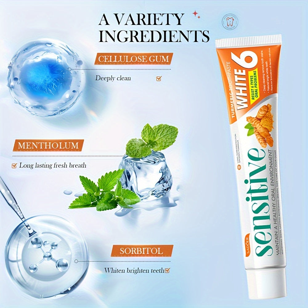 🔥2 vásárol 1 ingyen kap🦷 Curcuma fogkrém – Csak 6 nap! Fehér fogaid már hamarosan!