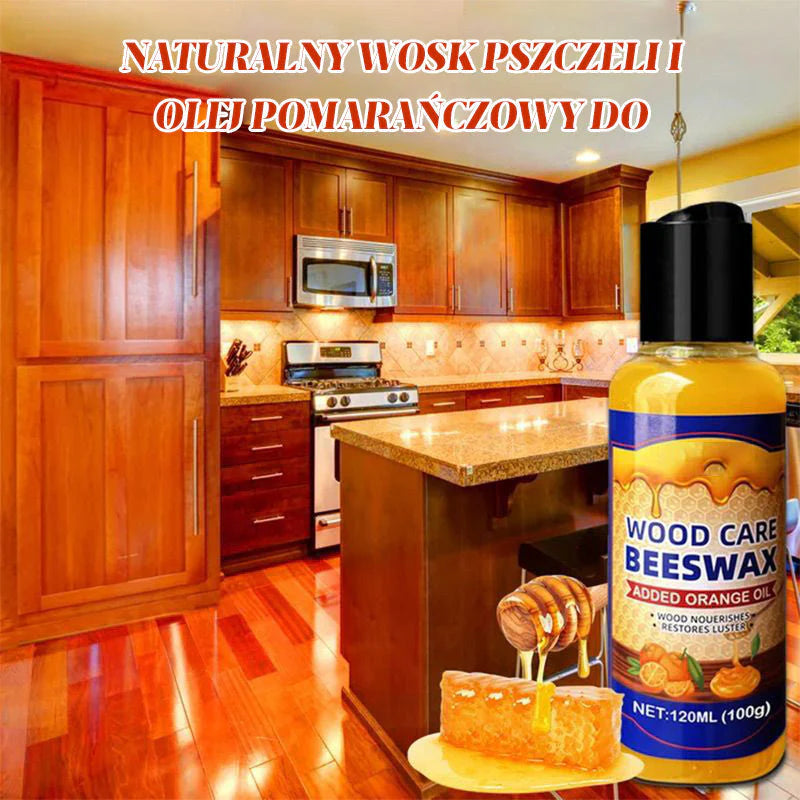 🔥1 vásárol 1 ingyen kap🌳Természetes Méhviaszos Faápoló – Bútorok Újraélesztése + Fényesítés!