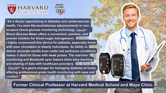 🔥1 vásárol 1 ingyen kap 😍Forró termékek akcióban😀Clinclii™ GlucoSense lézeres vércukorszintmérő a vércukorszint mérésére