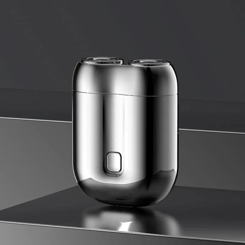 😛40%-kal csökkent⚡Férfi Elektromos Borotva – Kettős Gyűrűs Pengék + IPX7 Vízálló!