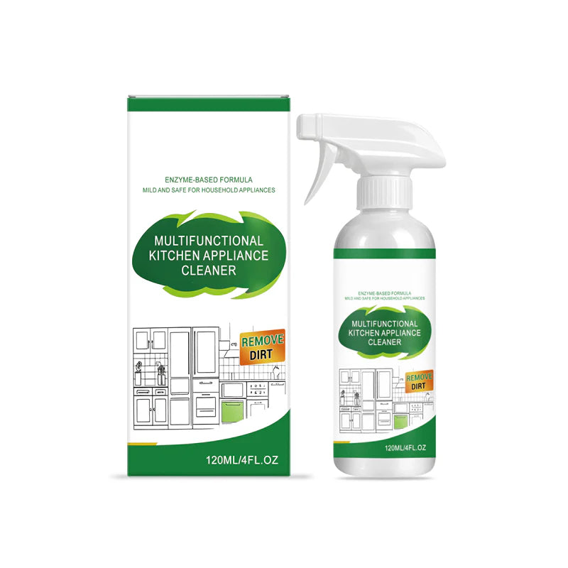 🎁1+1 ingyenes🌿Kíméletes konyhai tisztítószer🔥Konyhai zsíroldó spray – Makacs olajfoltok gyors eltávolítása, könnyed tisztítás!