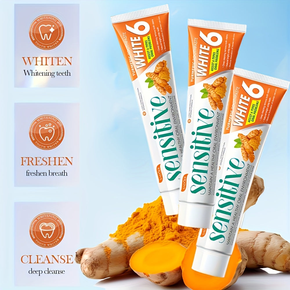 🔥2 vásárol 1 ingyen kap🦷 Curcuma fogkrém – Csak 6 nap! Fehér fogaid már hamarosan!