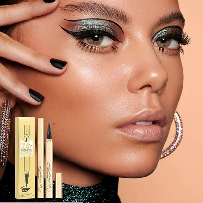 🎁Vásároljon 1 kapjon 1 ingyen🔥Bestsellerek közül👀Vízálló Folyékony Szemceruza – Gyors Száradás + Precíz Kontúr!